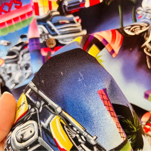 Harley Davidson x Tori Richard Hawaii Retro Button Down Shirt Causal 3X XXL - Picture 8 of 12